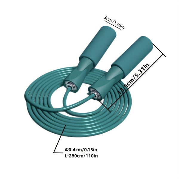 1pc Professional Steel Wire Jump Rope for Men & Women