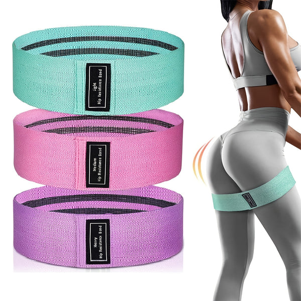 Resistance Bands Set: Get Fit & Tone Your Legs & Glutes With This Women's Yoga Starter Kit!