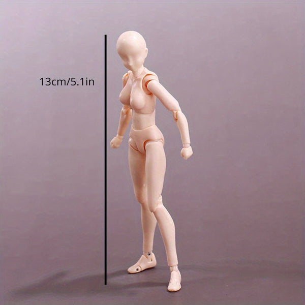 15.01cm Multi-joint Movable Figure SHFiguarts BODY KUN/ BODY CHAN Grey/ Orange Color Ver PVC Action Figure Collectible Model Toys