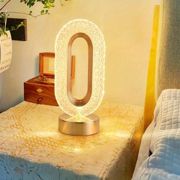 LED Night Light Acrylic Table Light Touch Control.
