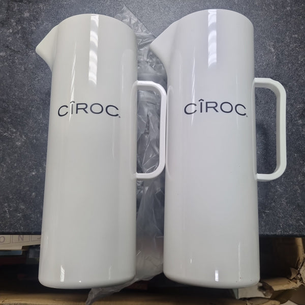 Ciroc White 1.7 Liter Tall Jugs
