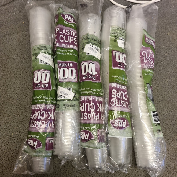 PPS Reusable 180ml 5x100 Cups