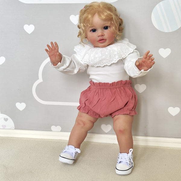 Already Painted Finished Doll, Reborn Doll, Lifelike Soft Touch