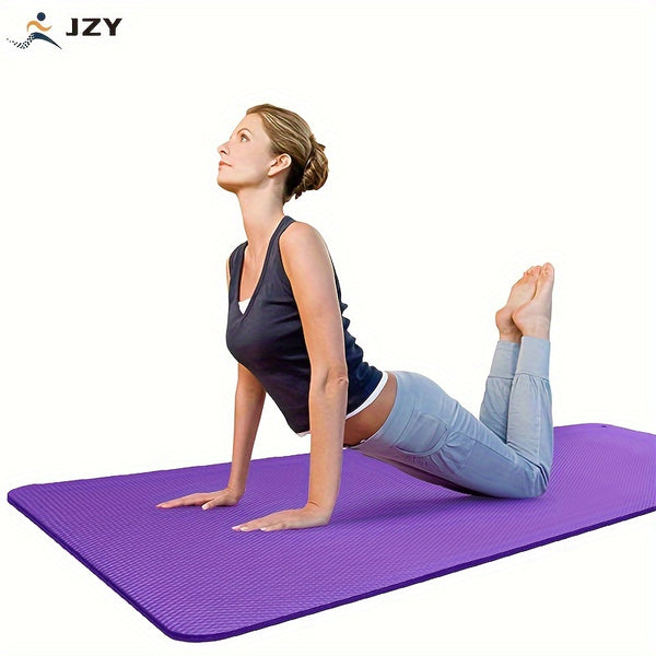 Fitness Yoga Mat, Multipurpose Thick Wide Exercise Mat For Men Women, Non Slip Workout Mat For Yoga, Pilates, Gym Exercise