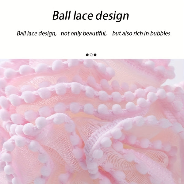 Bath Ball, Bath Flower, Bubble Bath Ball, Super Soft, Female, Large, Cute, Non-separable, High-grade, Dual-purpose Bath Products