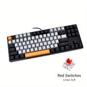  Gray Black (Red Switches)