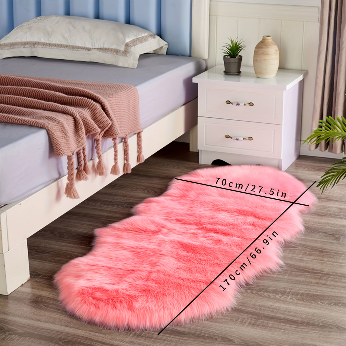 Nordic Shaggy Carpet Rug - Soft, Fluffy, and Fuzzy Area Rug