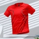  Red [breathable, Quick-drying, Sporty]