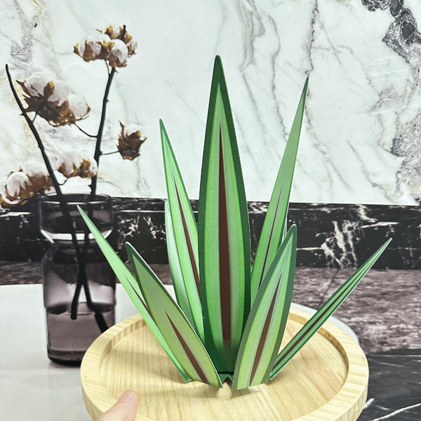 1 Pack, Agave Garden Decoration Dragon Tongue Orchid Iron Art Creative Outdoor Decoration