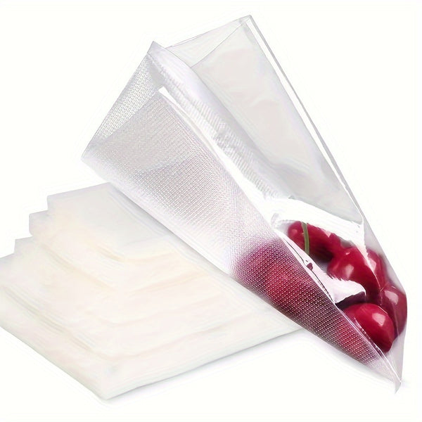 50/100pcs 16.99*24.99cm Food Texture Bags Vacuum Sealer Food Packaging