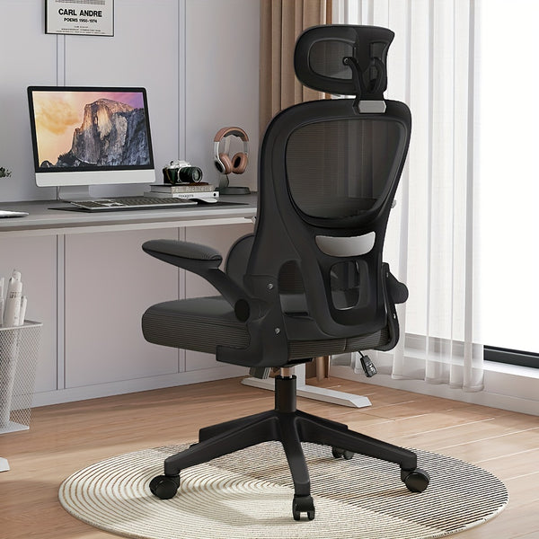 Ergonomic Chair For Praising The Human Body, Protecting The Waist, Suitable For Long Sitting At Home, Comfortable And Reclining Computer Chair, Suitable For Office And Gaming