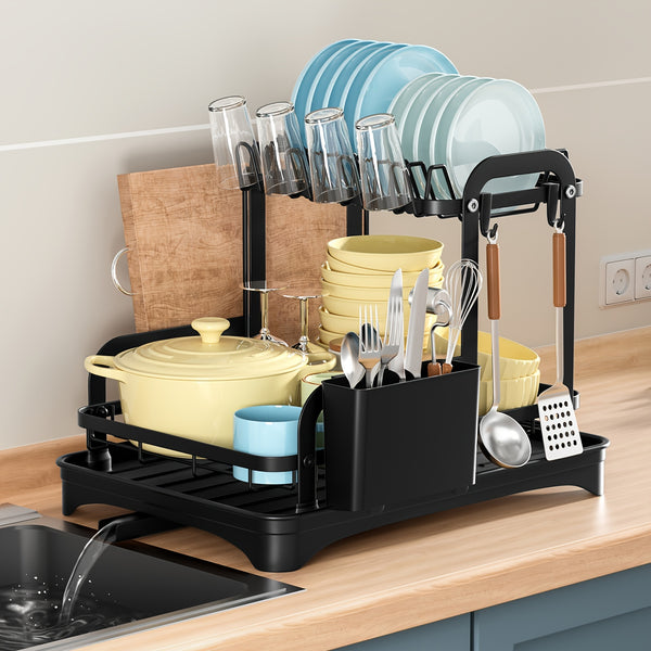 Dish Drying Rack For Kitchen Counter Over The Sink