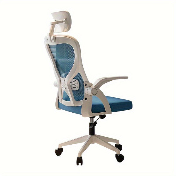 Office Chair For Comfortable Sitting During Long Hours, Suitable For Home And Student Use, With Backrest, Movable Chair For Lab