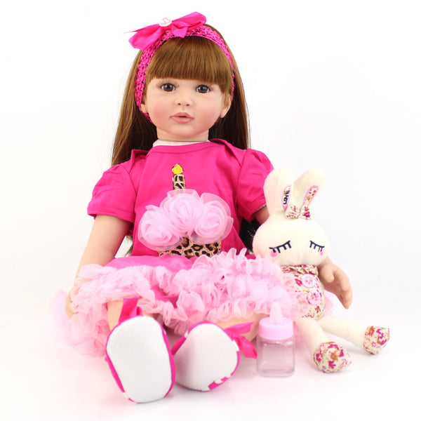 Baby Reborn Doll Princess: A Lifelike Soft Silicone Toddler