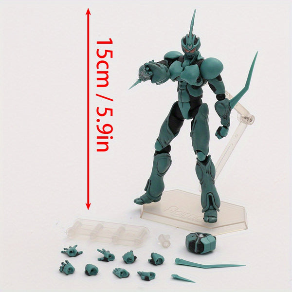 15cm/5.9in Anime Cartoon Mecha Action Figure Collectible Toy, Fan Collections Animation Character Model Christmas Birthday Gift