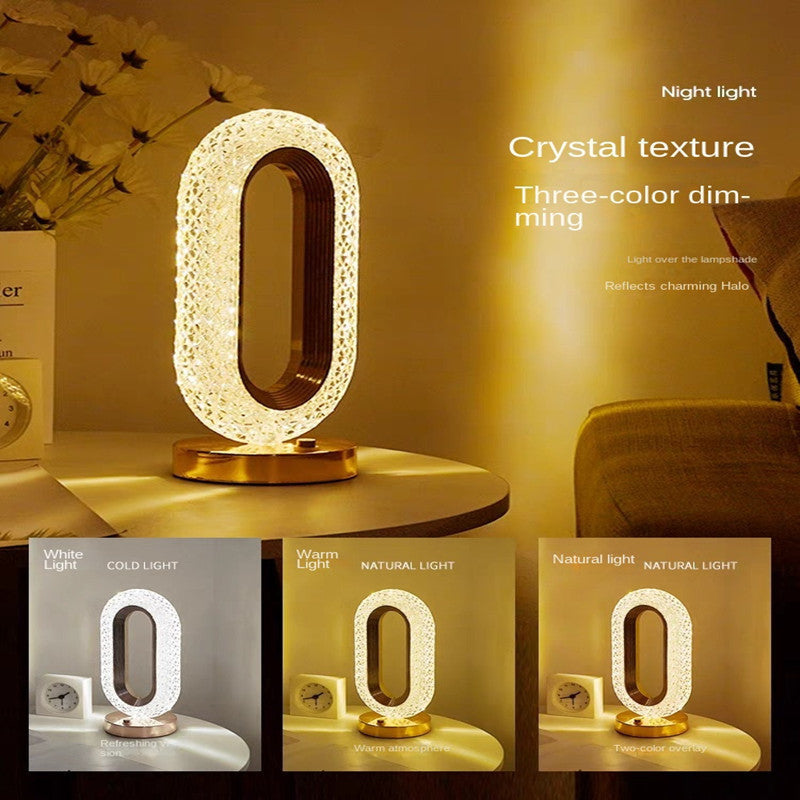 LED Night Light Acrylic Table Light Touch Control.