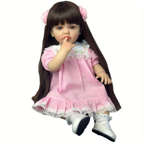 Soft Silicone Reborn Doll, Lifelike Realistic Princess Art Doll