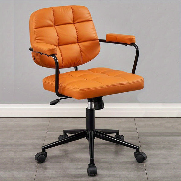 Comfortable Armchair Adjustable Height Rolling Swivel Chair Suitable For Spa Salon Home Office