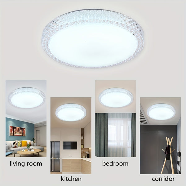 Wide Voltage 18W Ultra-thin Round LED Ceiling Light.