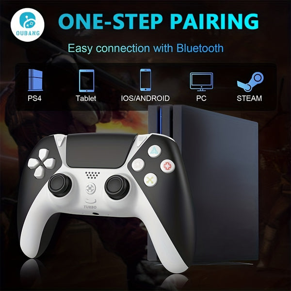 OUBANG Elite Controller For PS4, 4 Speeds Turbo PS4/Steam/PC/IOS/Android