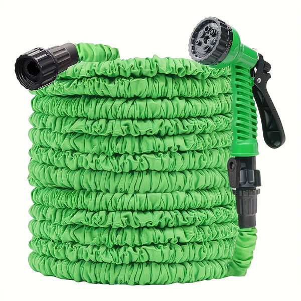 100ft Expandable Hose – Versatile, Long-Lasting, Comfortable Handle & No Electricity Required: For Easy, Efficient Home & Garden Cleaning