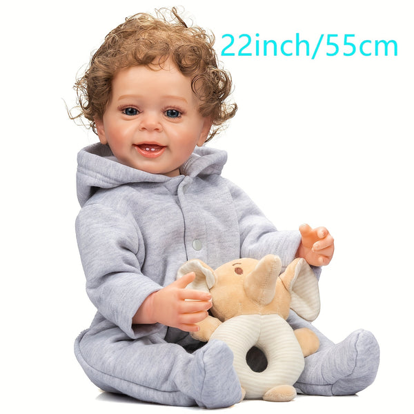 Full Body Soft Silicone Real Touch Reborn Baby Boy Doll