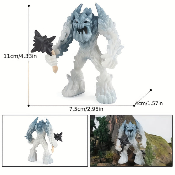 Marine Monster Ice Demon Man Mythology Animal Action Figures Toys Gift