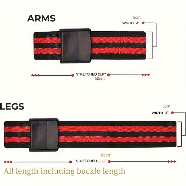 Fitness Leg Belt, Arm Belt, Blood Flow Restricted Bands