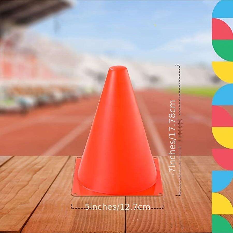Soccer Training Logo Bucket, Training Traffic Cones
