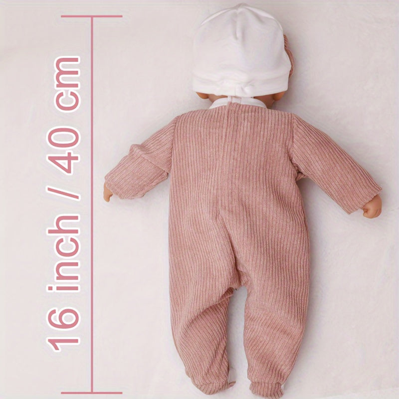 Reborn Baby Doll Realistic 40.64 Cm Soft Body Lifelike