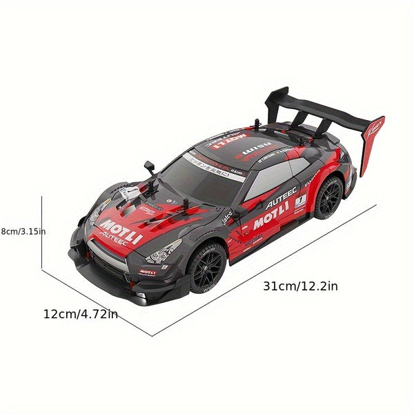 1:14 RC High-speed Drift Car, 2.4G Wireless Remote Control Four-wheel Drive, Christmas, Halloween, And Thanksgiving Day Gift