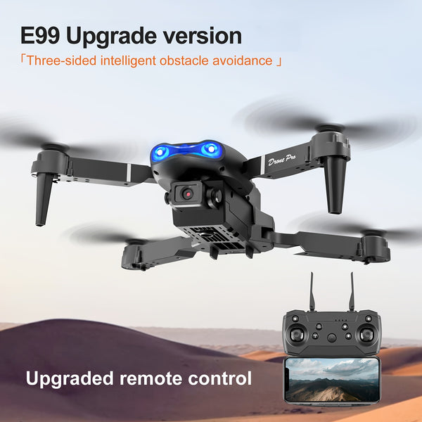 E99 Pro Drone HD Dual Camera WiFi FPV Altitude Hold And More Remote Control Toys For Beginners Perfect Gifts Christmas, Halloween, Thanksgiving Gift