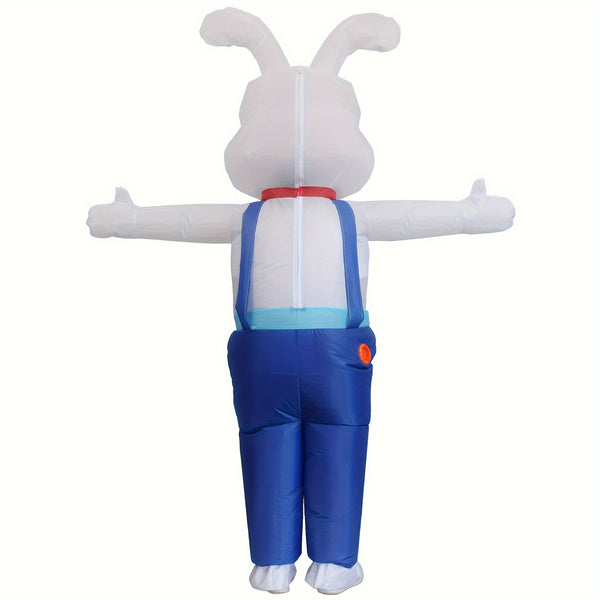 Easter Bunny Inflatable Costume, Easter Funny Blow Up